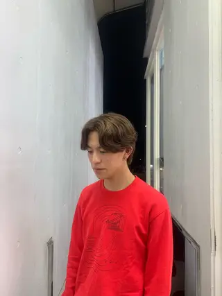 ショート カラー メンズ katz升田 大稀のヘアスタイル