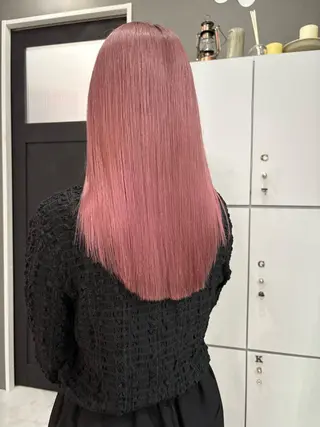 ロング カラー 水谷 春音のヘアスタイル
