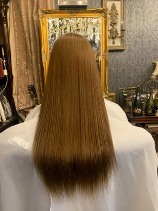 ロング 藤井菜々 （エルベスアクト）のヘアスタイル