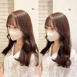 ロング カラー シールエクステ横浜 🐏☁️miminaのヘアスタイル