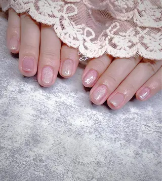 ショート めぐみのネイルサロン スタッフ練習のネイルデザイン