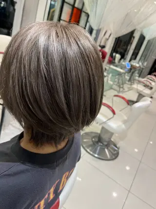 カラー メッセのみ受付 うえはらのヘアスタイル