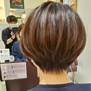 ショート 似合わせ✂️カット マキカタのヘアスタイル