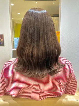 カラー 神﨑優希 /髪質改善/艶カラーのヘアスタイル