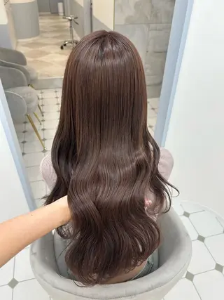 ロング 💎りあん/大須/栄 ブリーチなしWカラーのヘアスタイル