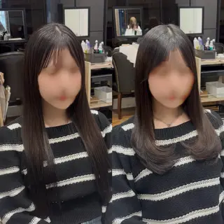 セミロング 鈴木 彩莉のヘアスタイル