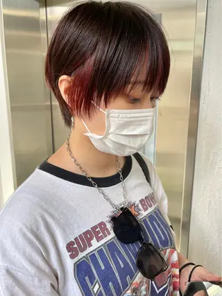 ショート 🧸艶々韓国ヘア 🧁mizunaのヘアスタイル