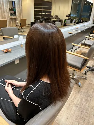 セミロング 小谷 志月のヘアスタイル