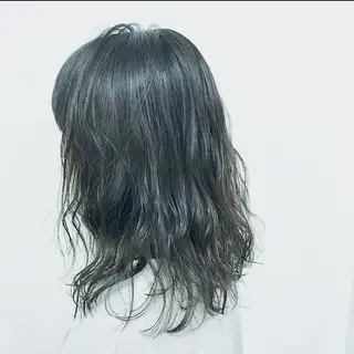 パーマ ニュアンスパーマ/ レイヤー/茶屋町のヘアスタイル