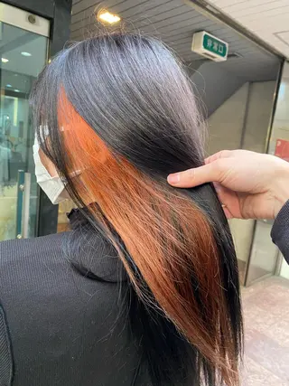 ロング カラー 西田辺/ タカスナオヤのヘアスタイル