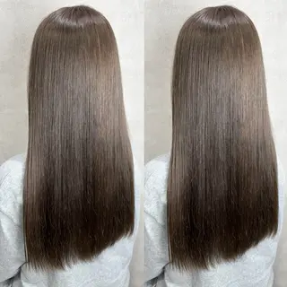 ロング カラー Rin♡透明感ピンク 🎀白肌ラベンダーのヘアスタイル