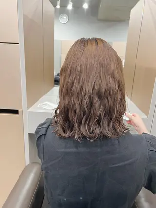 パーマ ボブパーマコテ巻き風 パーマNo1深江秀平のヘアスタイル