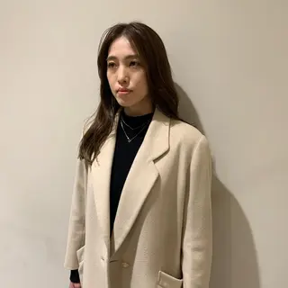 ロング カラー ヘアアレンジ 高井瑠華🌼 ストカールカット特化のヘアスタイル