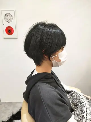ショート 【似合わせ・レイヤー ・パーマ】海気のヘアスタイル