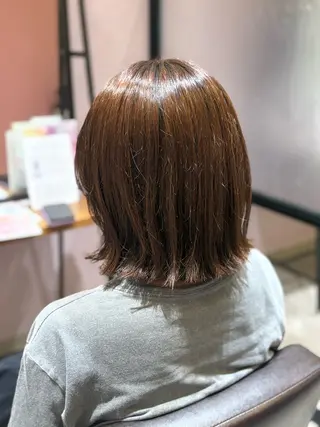 ミディアム 作野 潮織のヘアスタイル