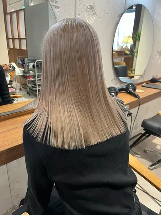ミディアム カラー 【代表】 辻龍樹のヘアスタイル