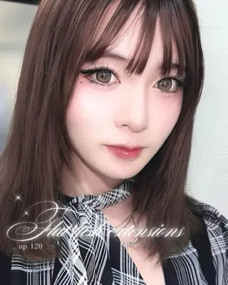 マツエク・マツパ Nixie ユキナのマツエク・マツパデザイン
