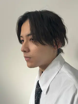 ショート カラー パーマ ヘアアレンジ メンズ メンズ特化酒井翔太 /メンズカット/名駅のヘアスタイル