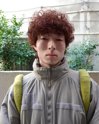 ミディアム パーマ メンズ トレンドヘア◎ 店長　清原佑太のヘアスタイル