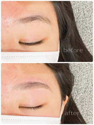 アイブロウ リリバイシエル 長谷川のマツエク・マツパデザイン