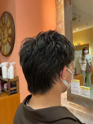 ショート メンズ 若林 良のヘアスタイル