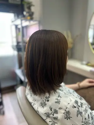 ミディアム 池田 太一のヘアスタイル