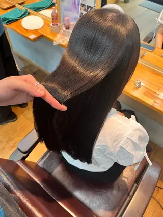 セミロング カラー 🫧ハイトーン/ ブリーチ🫧白石航汰のヘアスタイル