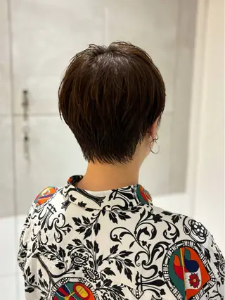 ショート 艶感/ナチュラル 🩵amiのヘアスタイル