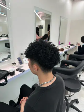 メンズ 長岡 憲進のヘアスタイル