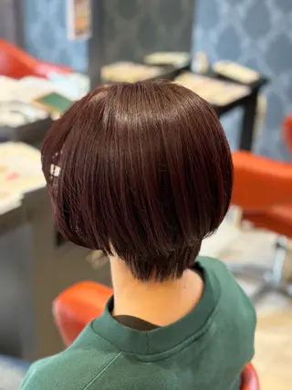 カラー 阿部 脩平のヘアスタイル