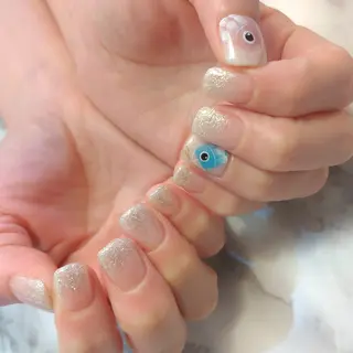 ネイル ジェヌインネイル 河内のネイルデザイン