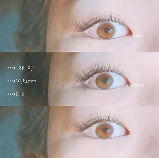 マツエク・マツパ Lokahi yumiのマツエク・マツパデザイン