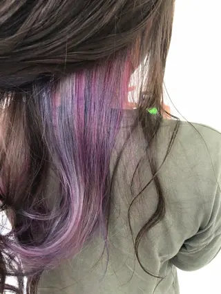 ロング カラー 東條 克義のヘアスタイル