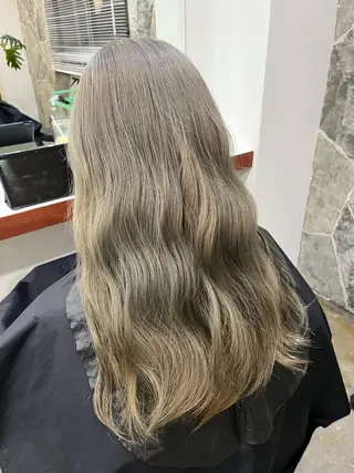 ロング カラー Sanaダブルカラー ✨️パルコ徒歩1分のヘアスタイル