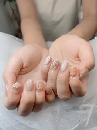 ネイル ハイネイル 自宅サロンのネイルデザイン