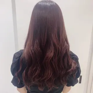 ロング カラー 艶髪/酸性ストレート /髪質改善/内村麻衣のヘアスタイル