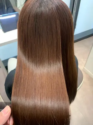 ロング 松田 啓志のヘアスタイル
