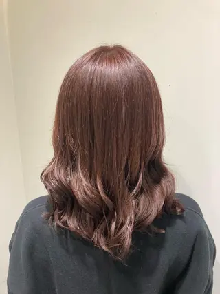ミディアム 透明感カラー 板橋　島村美咲のヘアスタイル