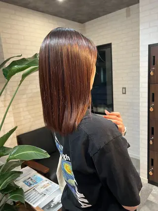 ミディアム 増田 晃大のヘアスタイル