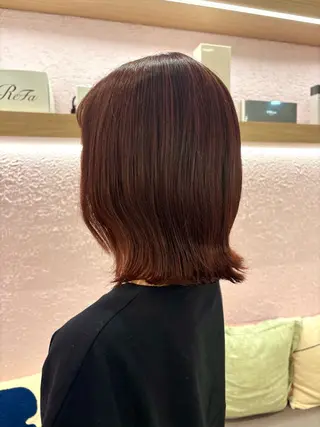カラー merc.🧸🫧 平山莉子のヘアスタイル