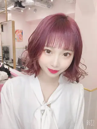 ショート カラー 店長 小池アキトのヘアスタイル