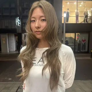 ロング カラー ひなの/透明感 カラー/レイヤーのヘアスタイル