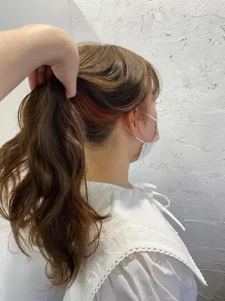 セミロング カラー fifth おのでら ようのヘアスタイル