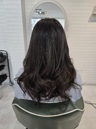 セミロング 【ハイライトに自信】 福田 将太のヘアスタイル