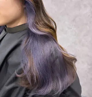 ロング 韓国風カラー🤎 𝒄𝒉𝒊𝒌𝒂のヘアスタイル