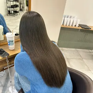 セミロング カラー ブリーチなし/レイヤ ー特化🌈Tommyのヘアスタイル