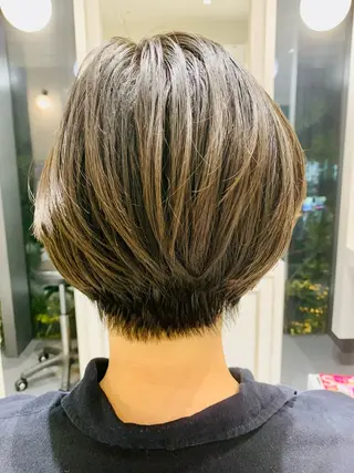 ショート 石村  カットモデル 丁寧なカットブロー✨のヘアスタイル
