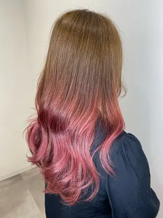 セミロング カラー APPEL hair /岡山のヘアスタイル