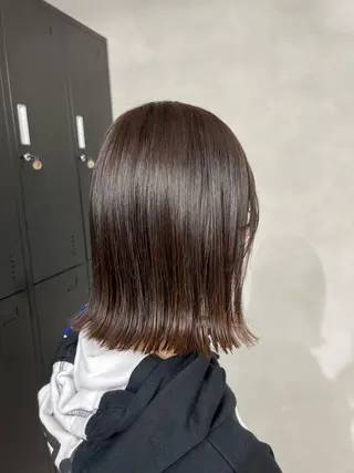 ミディアム 小森聖奈 韓国風レイヤーカットのヘアスタイル