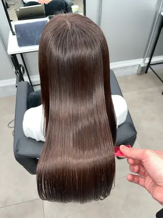 ロング カラー パーマ 🌈艶髪/髪質改善 新宿itouのヘアスタイル